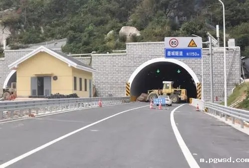 浙江甬台温高速天都岭隧道